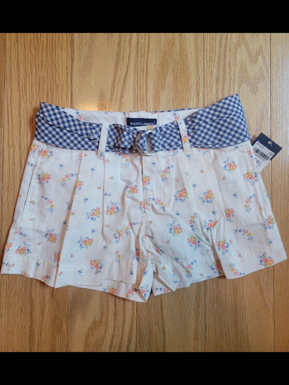 NWT Ralph Lauren Floral Shorts, Size 6X